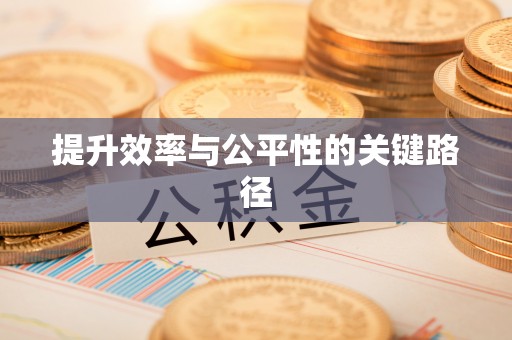 含山提升效率与公平性的关键路径