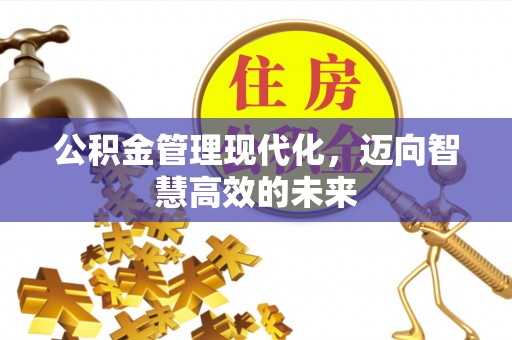含山公积金管理现代化，迈向智慧高效的未来