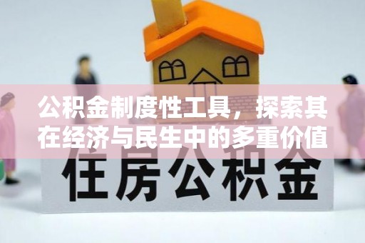 含山公积金制度性工具，探索其在经济与民生中的多重价值