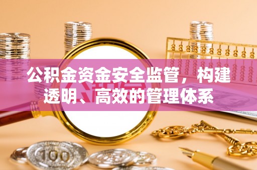 含山公积金资金安全监管，构建透明、高效的管理体系