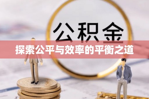 含山探索公平与效率的平衡之道