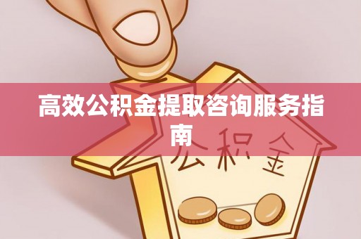 含山高效公积金提取咨询服务指南